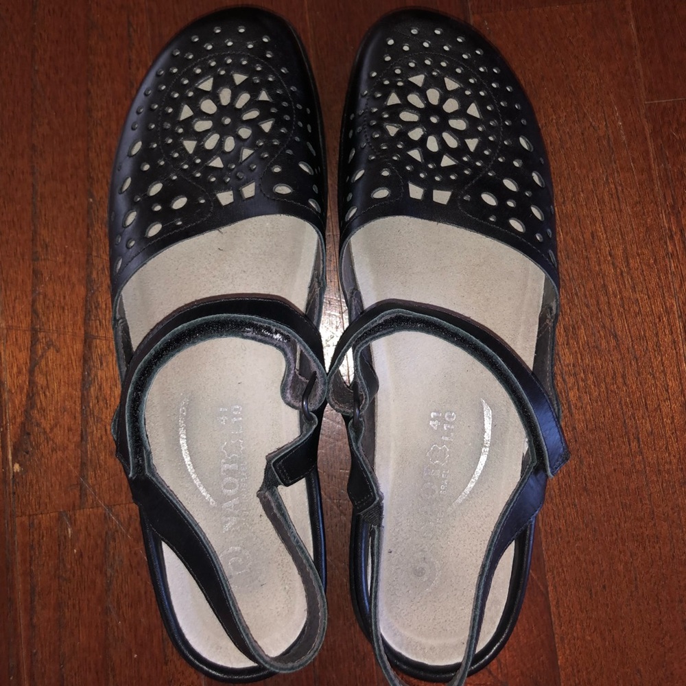 Naot Arataki Black Leather Shoes